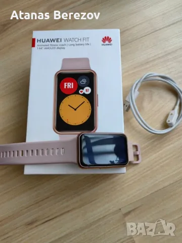 Продавам  Huawei watch fit, снимка 5 - Смарт часовници - 48116659