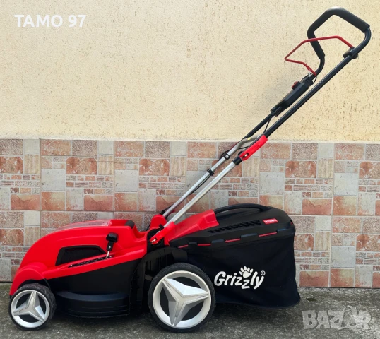 Grizzly ARM 4038 Li-ion SET - Мощна акумулаторна косачка 40V 38см, снимка 2 - Градинска техника - 50699086