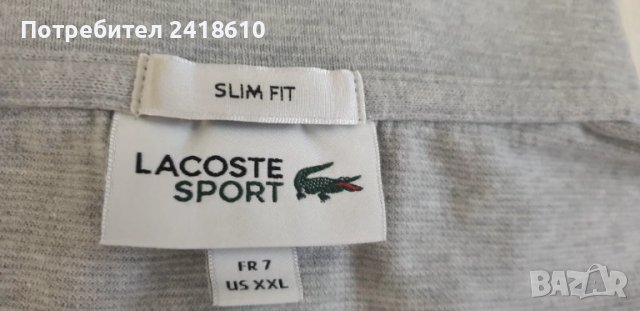 Lacoste Sport Slim Fit Cotton Mens Size L / XL ОРИГИНАЛ! Мъжка Тениска!, снимка 13 - Тениски - 50565961