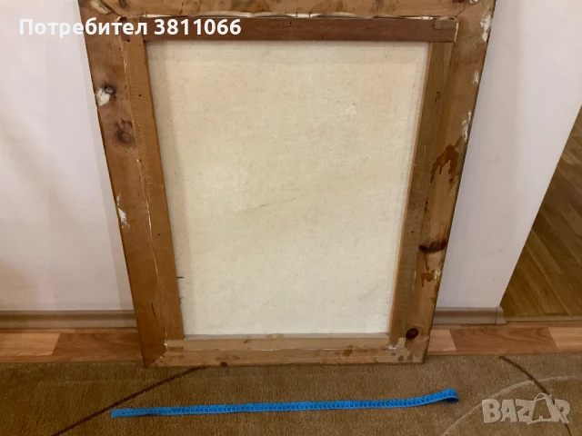 Антикварна картина, снимка 3 - Картини - 50675489