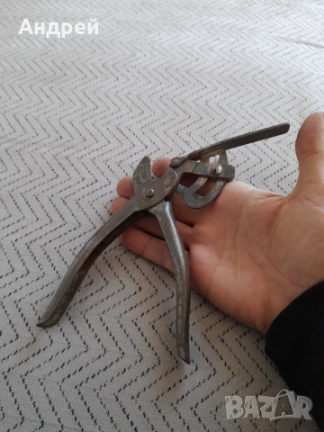 Стари чапраз клещи #4, снимка 2 - Други ценни предмети - 53425438