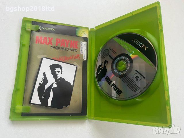 Max Payne за Xbox classic/Xbox original, снимка 2 - Игри за Xbox - 45650950