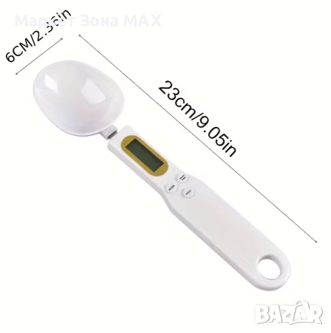 Прецизна дигитална лъжица – измерва от 0.1g до 500g, снимка 2 - Други - 52930843