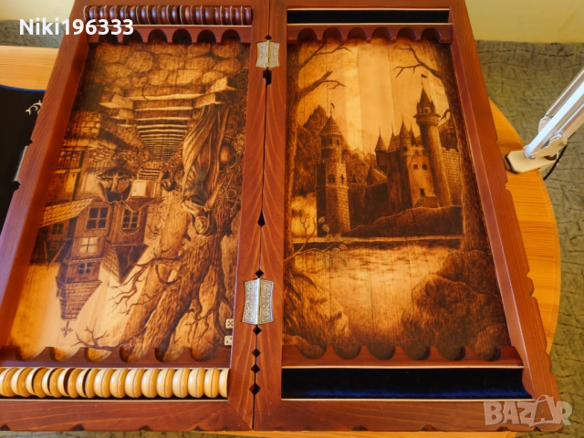 Нова ръчно изработена табла от масивно дърво (пирография), снимка 7 - Антикварни и старинни предмети - 53493359