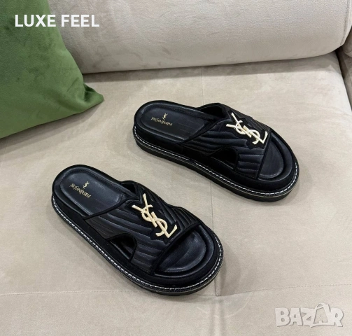 Yves Saint Laurent 💎Дамски Чехли 36-41, снимка 16 - Чехли - 54283662