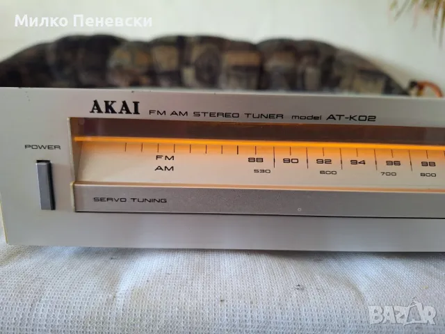 AKAI AT- K 02 STEREO TUNER MADE IN JAPAN , снимка 4 - Ресийвъри, усилватели, смесителни пултове - 49513107