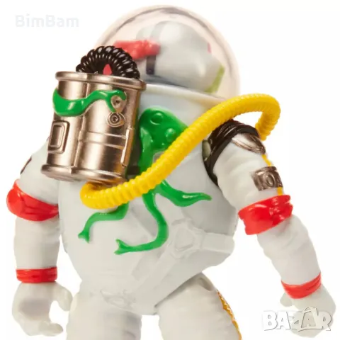 Оригинална eкшън фигурка Костенурките Нинджа TMNT Mutant Mayhem - Astronaut Raph, снимка 4 - Фигурки - 48060594