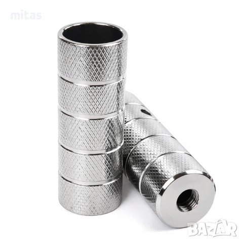 Пегове за БМХ велосипед, Комплект, Стоманени колчета, Ос 3/8", 110х38mm, снимка 7 - Аксесоари за велосипеди - 53045293