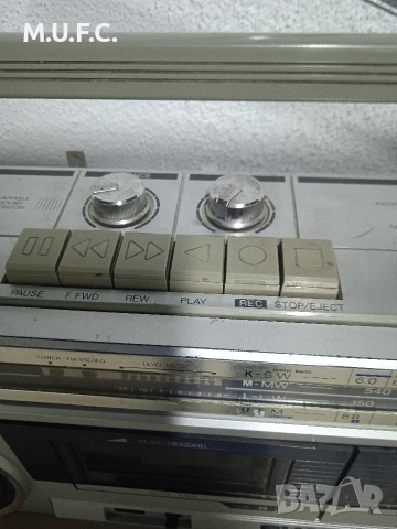 Касетофон SHARP GF450 Japan 1983 работи , снимка 5 - Радиокасетофони, транзистори - 53823351