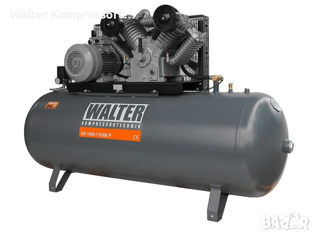Въздушен компресор WALTER GK 1400-7,5/500 P, снимка 1 - Компресори - 46101560