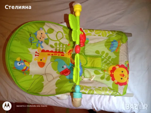 Шезлонг Fisher price , снимка 2 - Детски шезлонги - 47011788