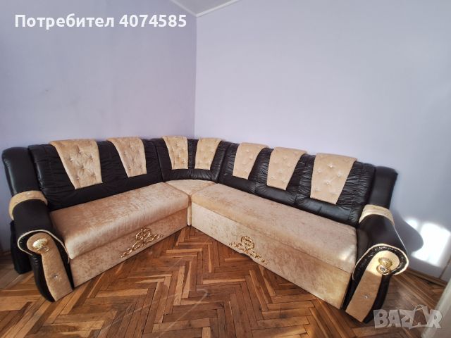 Голям ъглов диван, снимка 9 - Дивани и мека мебел - 45526886