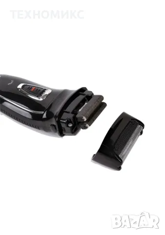 Тример за мъже Kemei KM-8013 с миеща се глава, Черен, снимка 2 - Друга електроника - 49494716