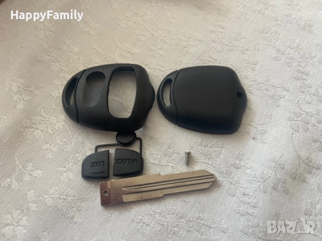 Mitsubishi Мицубиши Кутийка за ключ с 3 бутона и острие Лансер Lancer Evo Colt Колт Outlander