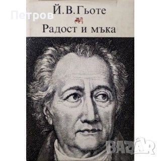 Радост и мъка Йохан Волфганг Гьоте, снимка 1 - Художествена литература - 46257849