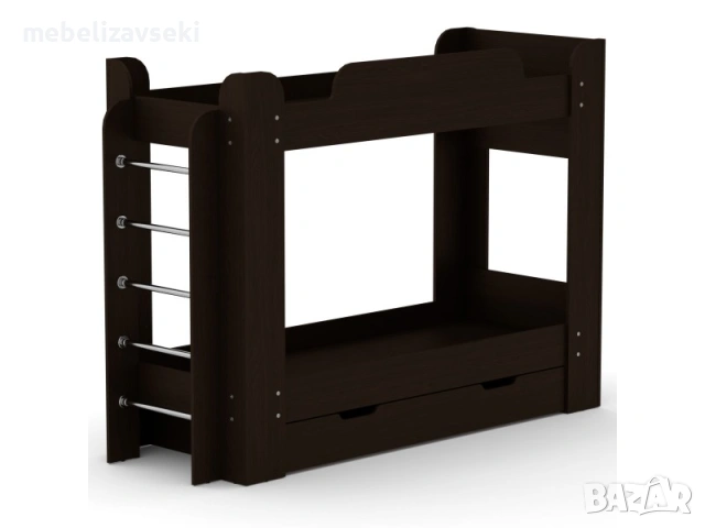 Ново! Двуетажно легло Компанит Твикс + 2 матрака, снимка 6 - Спални и легла - 53807623