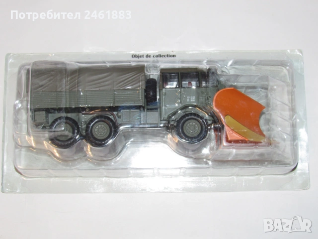 1/43 IXO за Hachette металнa колекционерскa количкa/камион  Berliet GBU 15