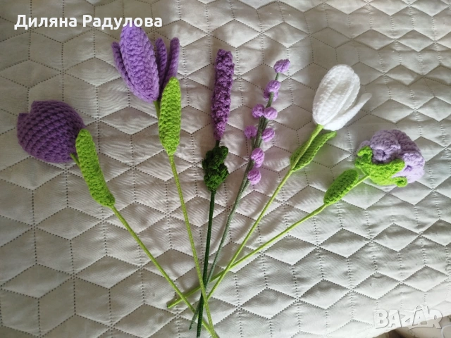 Плетени цветя