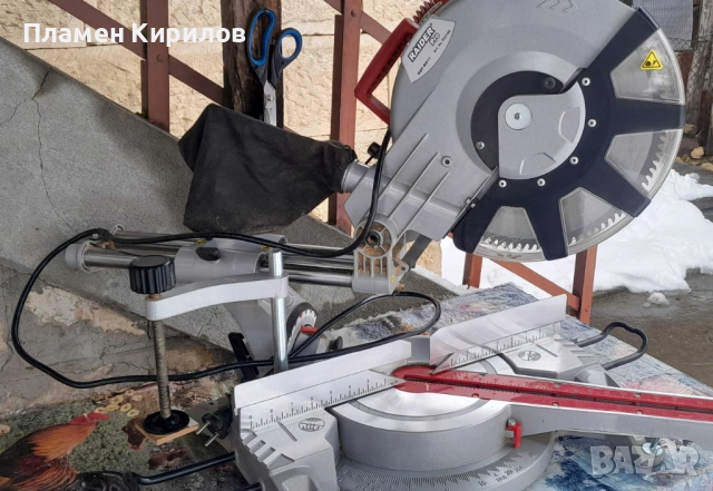 Настолен циркуляр RAIDER Pro RDP-MS11, 2100W, Ø305 мм.