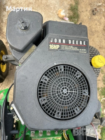 Тракторна косачка John DEERe 16 к.с, снимка 6 - Градинска техника - 53938249