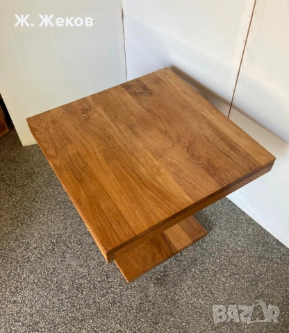 Масивна дървена маса, снимка 3 - Маси - 54279584