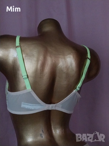  Резервирани 85 С Marie Jo Неоново зелен сутиен с бежава подплата , снимка 4 - Бельо - 53311350