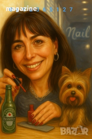 Забавна дигитална карикатура -портрет, снимка 6 - Картини - 51635837