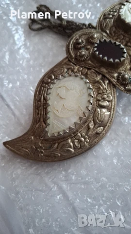 сребърни български пафти /3 броя/, снимка 3 - Антикварни и старинни предмети - 51269822