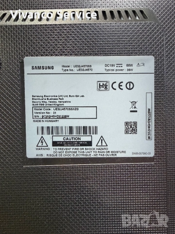 Samsung UE32J4570SS/UE32J4510AW  за части Mainboard, снимка 2 - Телевизори - 52077940
