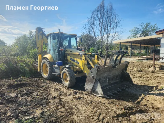 Комбиниран багер KOMATSU WB93R, снимка 4 - Индустриална техника - 47582115