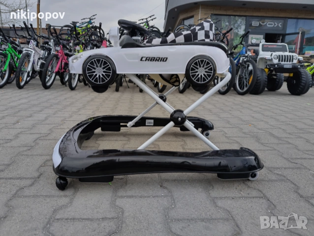 CANGAROO Проходилка CABRIO бял, снимка 12 - Проходилки - 53569047