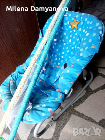 Бебешки шезлонг , снимка 2 - Детски шезлонги - 53720649