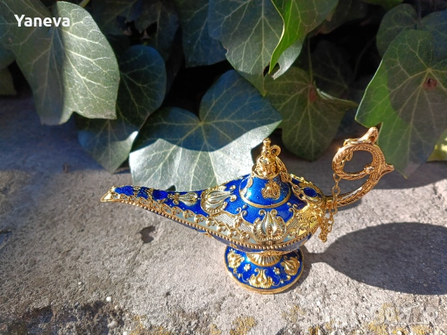 "Лампата на Аладин" , метални , може да се използват за ароматни масла. , снимка 8 - Статуетки - 53073620