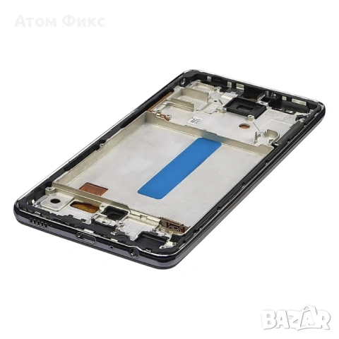 Дисплей за SAMSUNG A525/ A526 Galaxy A52 (4G/ 5G) със сива корпусна рамка OLED, снимка 2 - Резервни части за телефони - 53610441