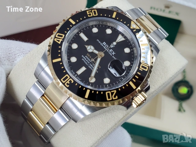 Rolex Sea-Dweller 43mm Two-Tone Yellow Gold Ceramic Automatic Различни Варианти, снимка 3 - Мъжки - 54072932