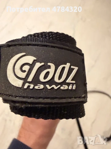 Radz Hawaii 30 – Повод (Leash) за бодиборд / сърф – 2 части с велкро