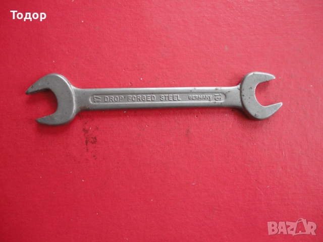 Немски гаечен ключ Drop Forget 16/17, снимка 2 - Ключове - 52678256
