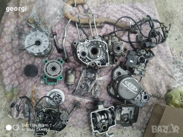 двигател за хонда црф250х на части , снимка 5 - Мотоциклети и мототехника - 52565617