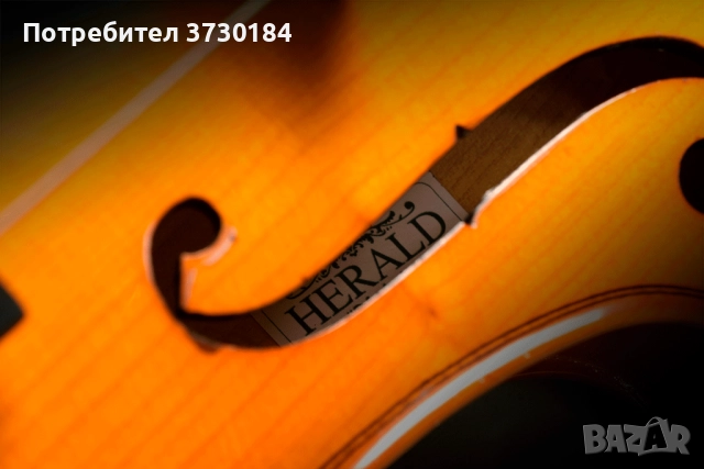 Цигулка 1/4 Herald - за деца 5-8 г., снимка 3 - Струнни инструменти - 52508439