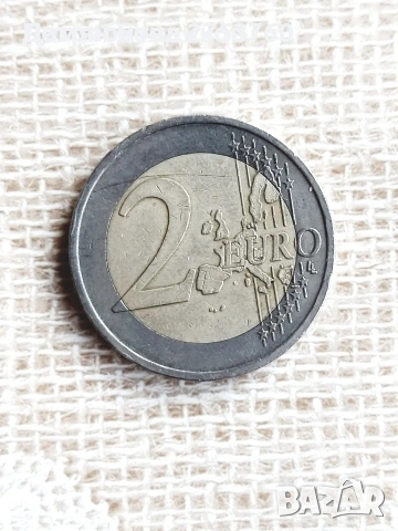 Продавам немска монета 2 Евро 2002 година A, снимка 2 - Нумизматика и бонистика - 54136717