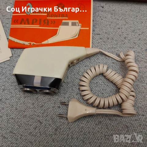 Стара Соц Съветска Електрическа Машинка за Бръснене, снимка 3 - Колекции - 53123552