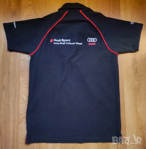 Audi Sport 24 Hours Le Mans Shel V-Power - мъжка тениска Ауди, снимка 12 - Тениски - 54013373