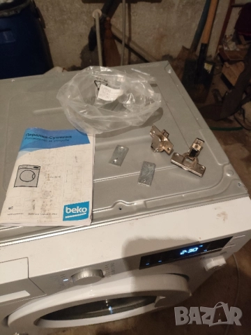 Пералня със сушилня Beko за вграждане сменени лагери, снимка 3 - Перални - 52580662