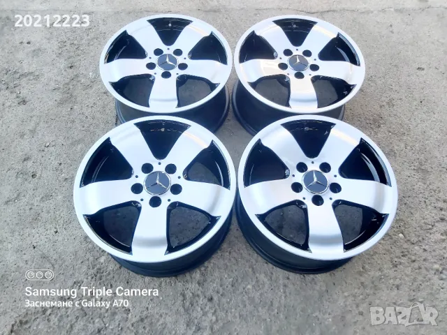 4 броя алуминиеви джанти за Мercedes-Benz E-Class 16, снимка 2 - Гуми и джанти - 49823399