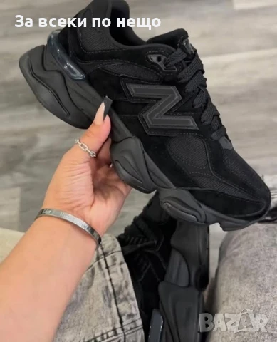 New Balance Дамски Черни Маратонки👟Дамски Спортни Обувки В Черен Цвят Ню Баланс Код P652