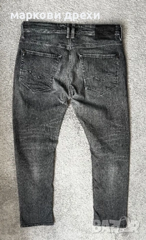 Replay Jeans slim fit - grey 32, снимка 4 - Дънки - 54101772