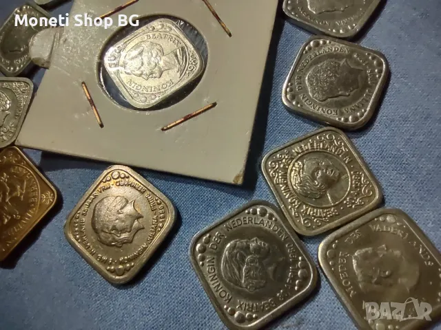 Монети от 5 цента с кралското семейство на Нидерландия, снимка 2 - Нумизматика и бонистика - 50049210