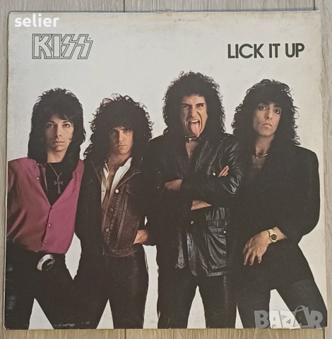 Kiss – Lick It Up Издание 🇬🇧 UK 1983г Стил:HARD ROCK , HEAVY METAL Състояние на винила:VG+ Състоян