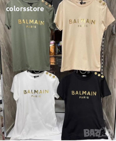 Дамска тениска Balmain код Br406, снимка 1 - Тениски - 37346004