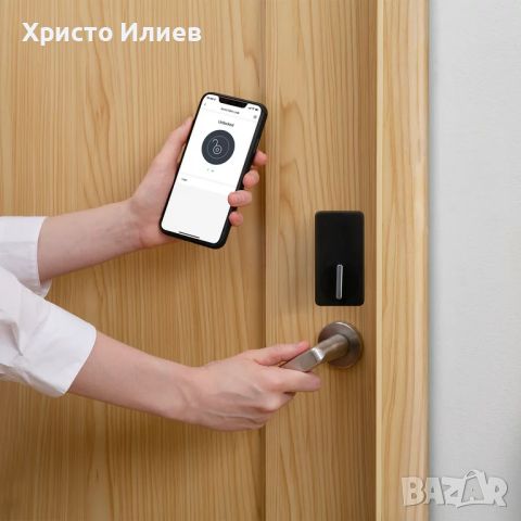 SwitchBot Електронна смарт брава Ключалка Клавиатура с пръстов отпечатък Мини Hub , снимка 3 - Друга електроника - 46050863